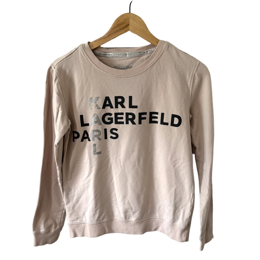 Karl Lagerfeld Women's Pink Sweatshirt